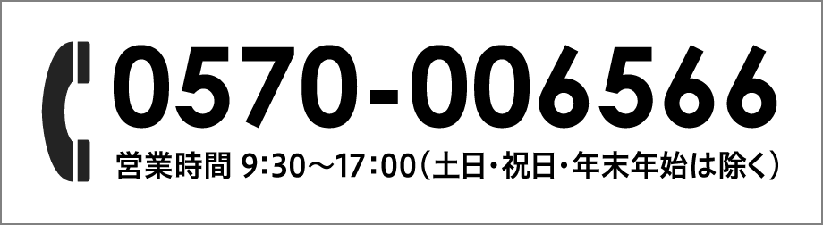 電話：0570-006566